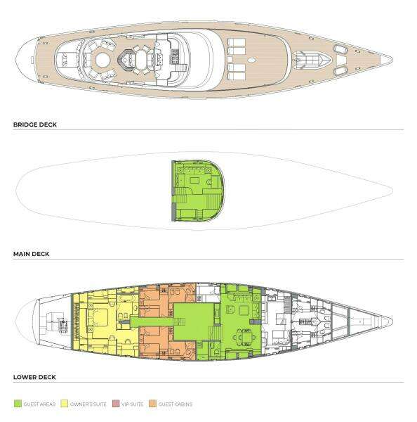 NORFOLK STAR 121ft Perini Navi Yacht For Sale