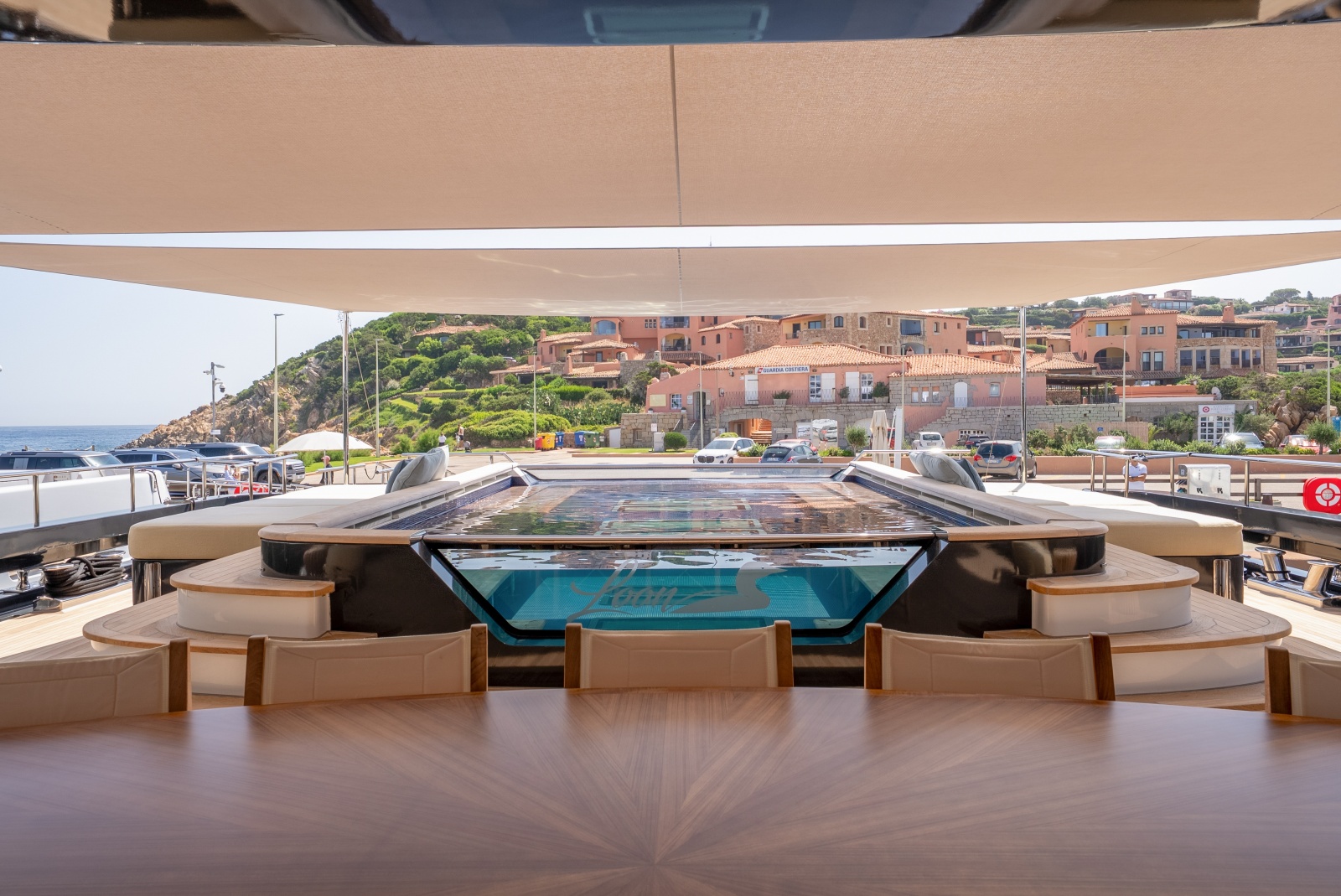 Main Deck Aft Sunshades