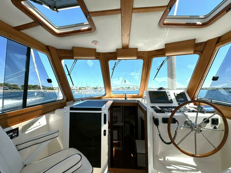 Pilothouse with Mates Seat