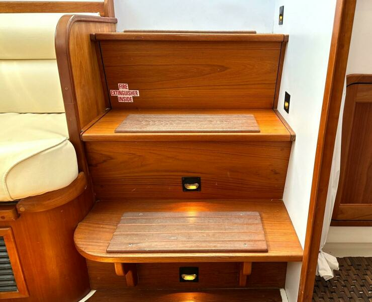 Stairs to Main Cabin 