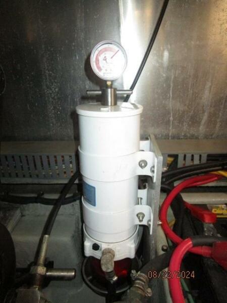 43' Mainship port Racor fuel filter
