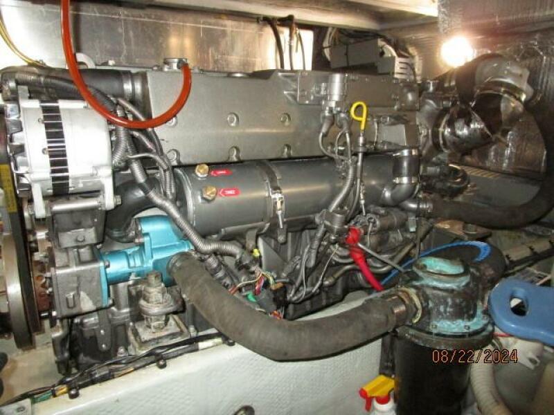 43' Mainship starboard main engine