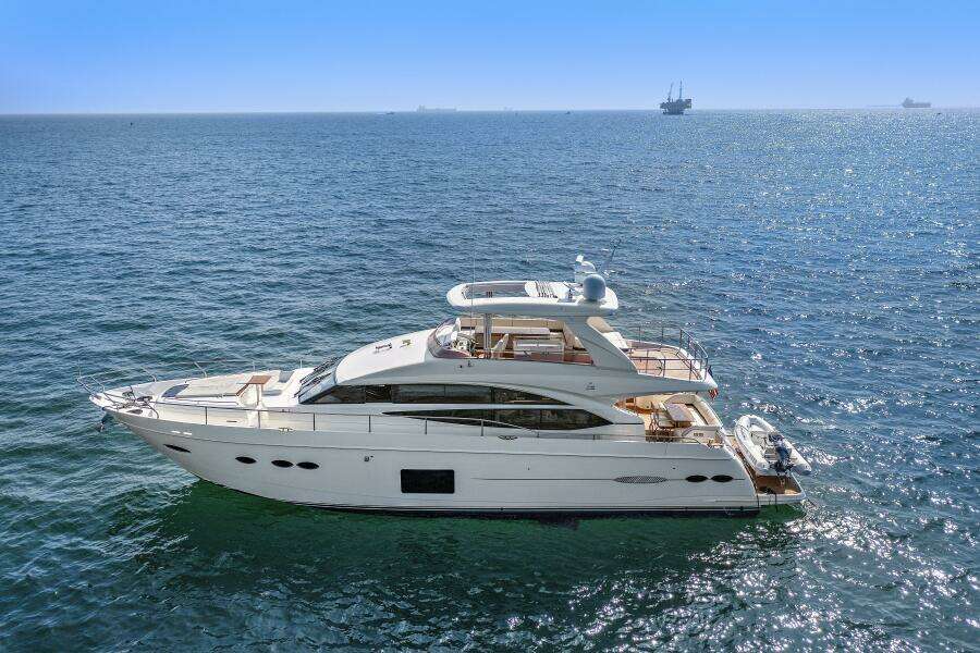 LA Z BUOY 72ft Princess Yacht For Sale