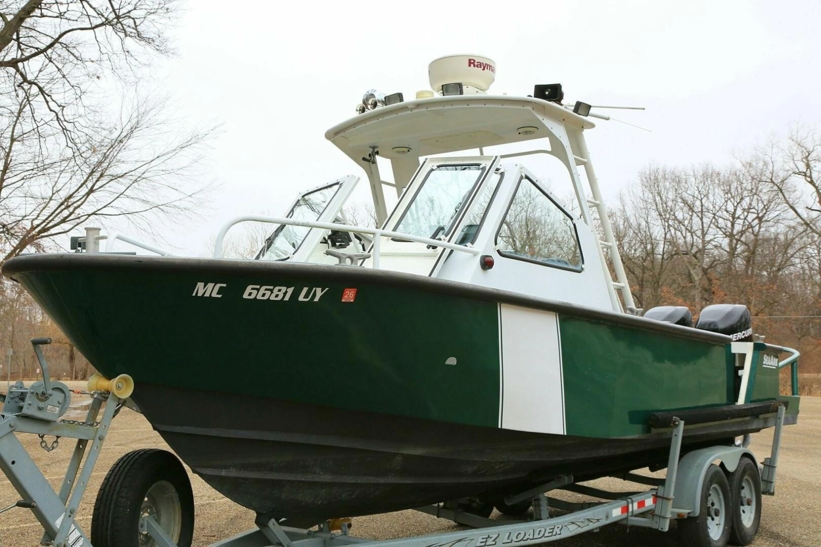 2002 SeaArk 25 V Commander SAMA 1365