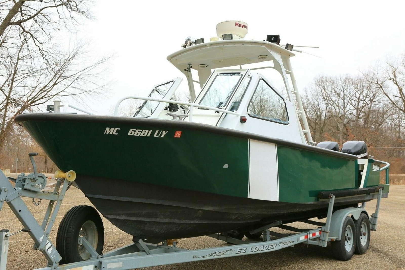 2002 SeaArk 25 V Commander SAMA 1365