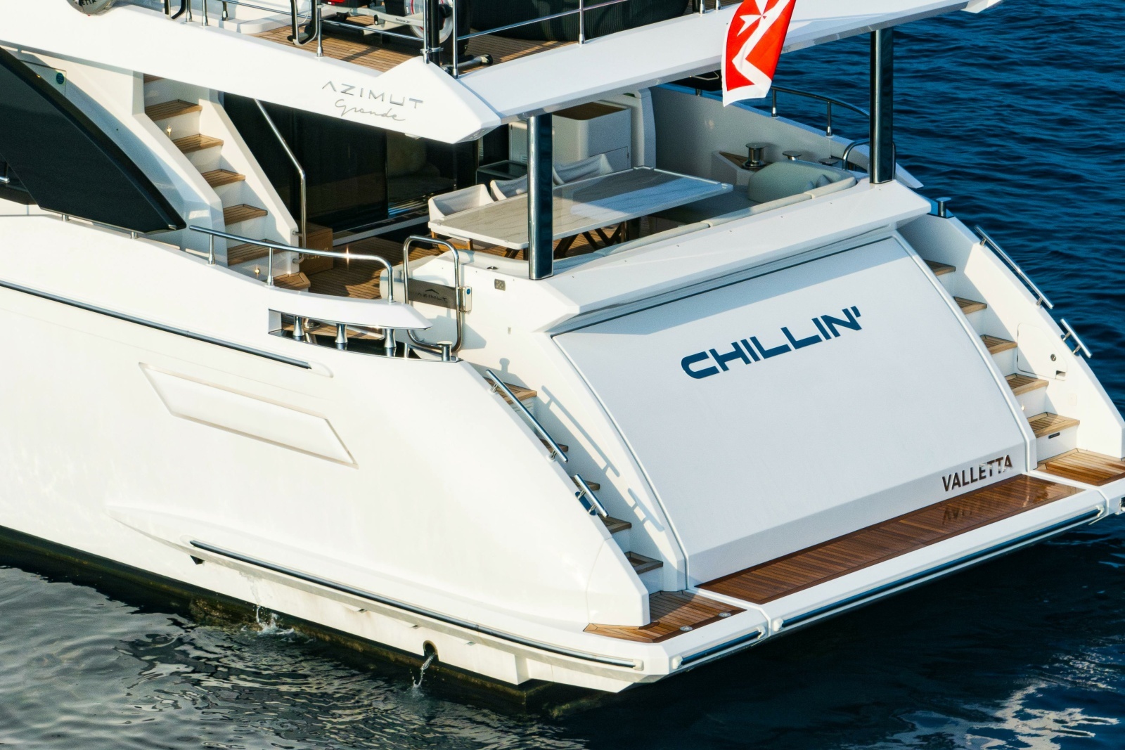 CHILLIN rsquo  88ft Azimut Yacht For Sale