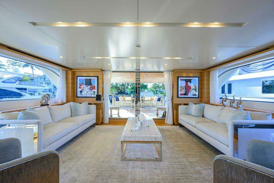 Main Salon Looking Aft