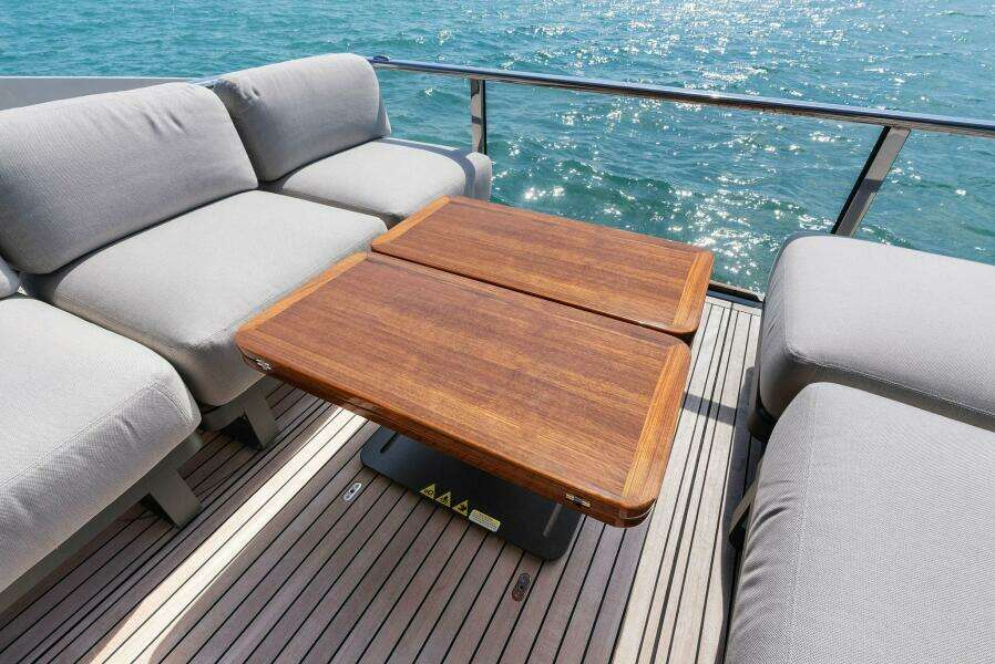 2026 Absolute 70 Navetta - Aft Deck Seating 