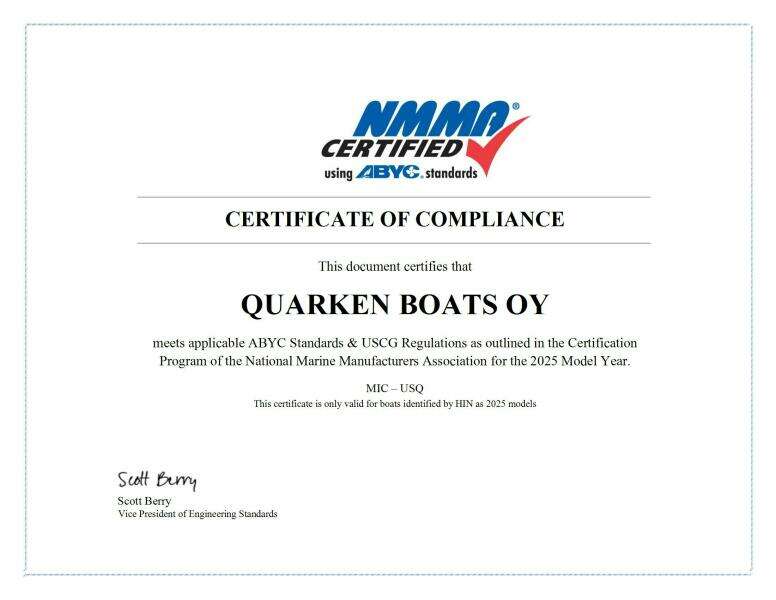 35ft Quarken Yacht For Sale