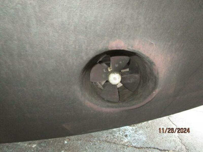 34' Mainship bowthruster starboard