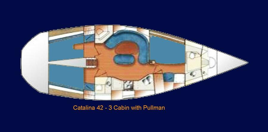 1989 Catalina 42