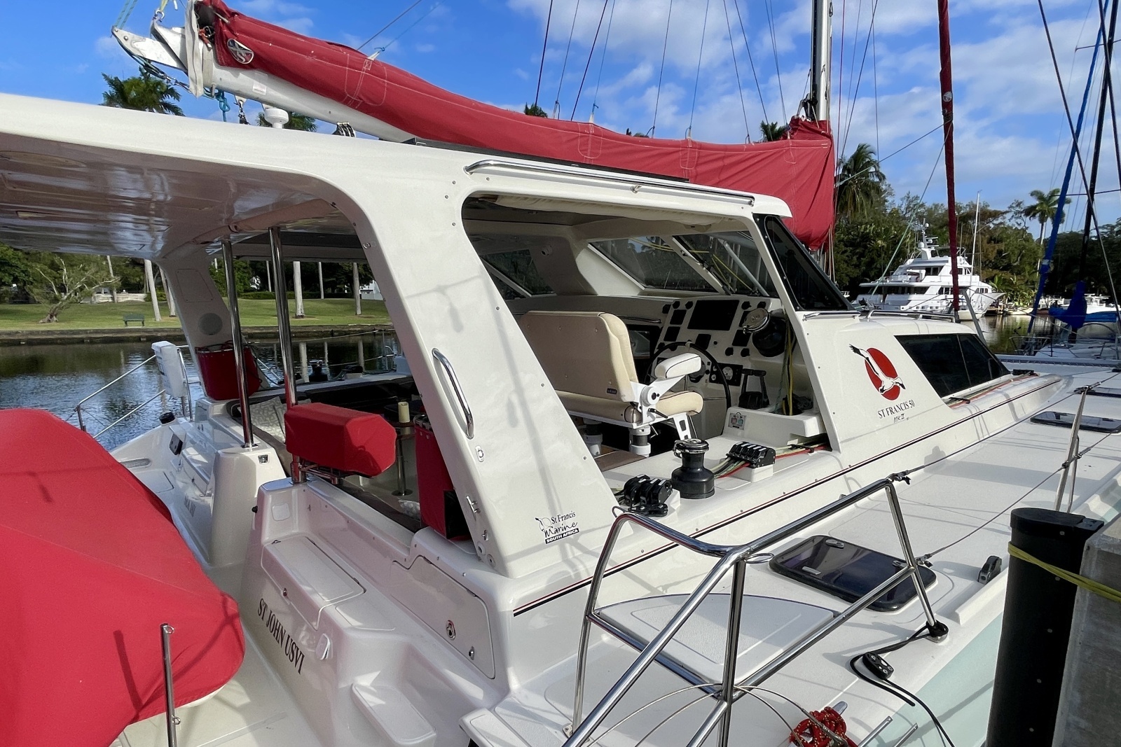 2017 St. Francis 50 MK2 starboard cabintop