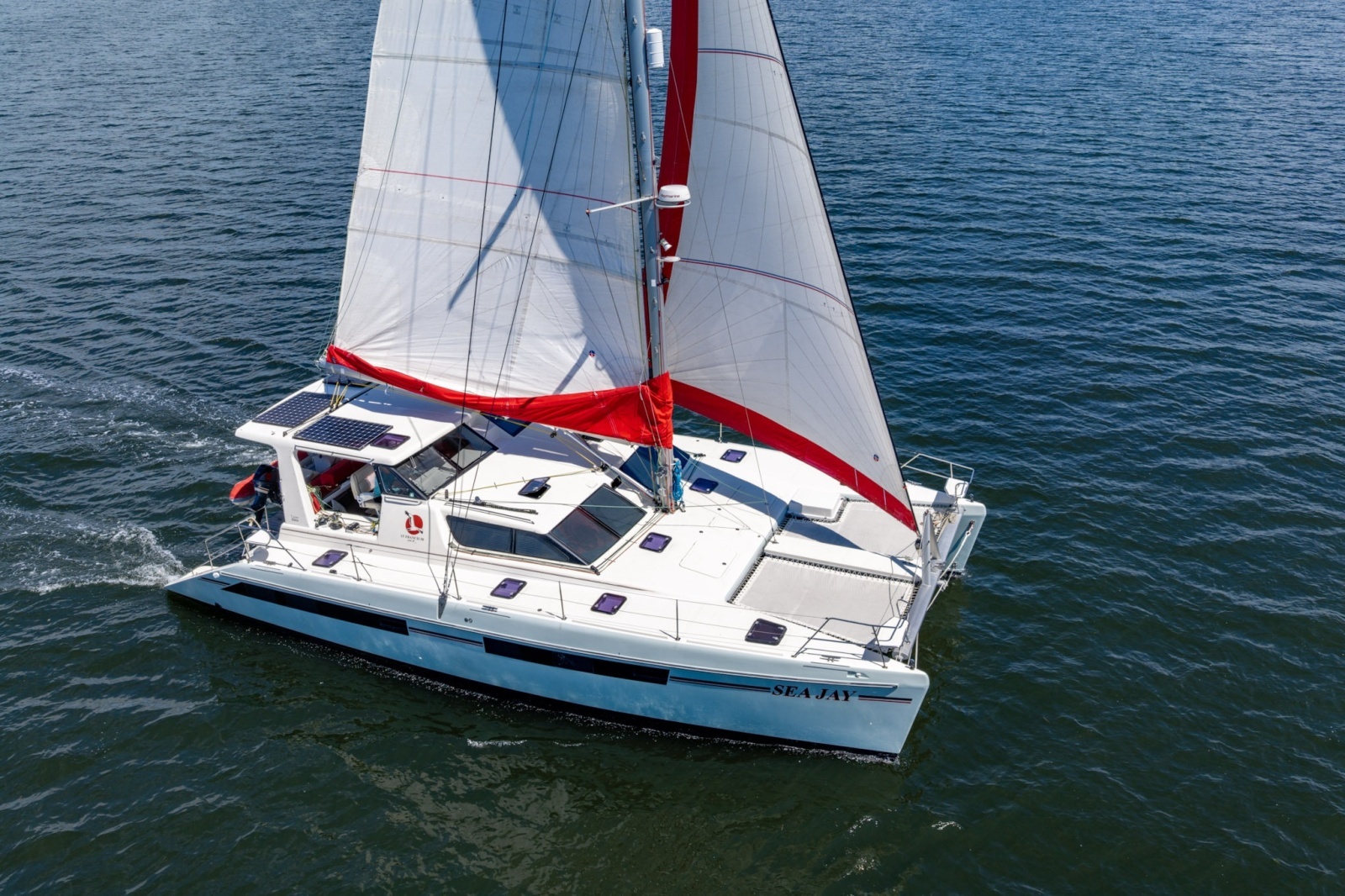 2017 St. Francis 50 MK2 starboard beam