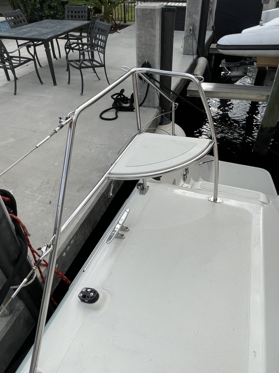 2017 St. Francis 50 MK2 aftdeck seating