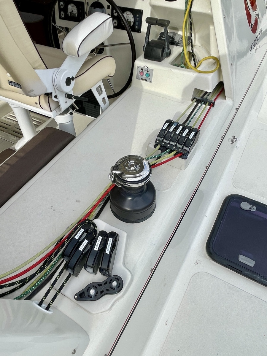 2017 St. Francis 50 MK2 winch and lines