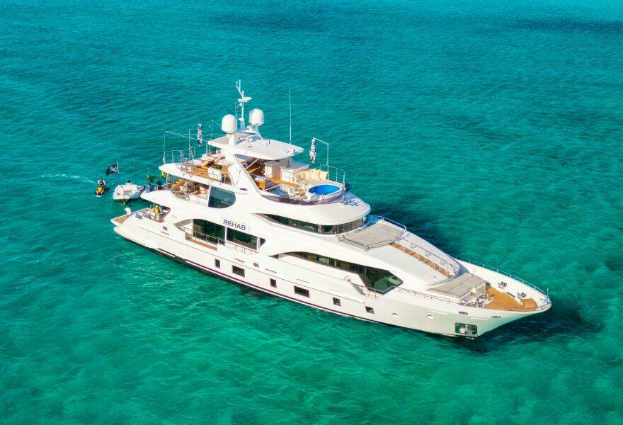 REHAB 108ft Benetti Yacht For Sale