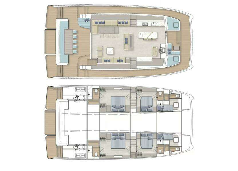 Diamond Yachts EF66 Power Catamaran 66ft Diamond Yachts Yacht For Sale