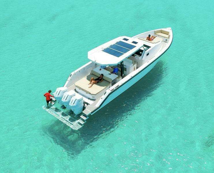Impulse 43S Power Boat Center Console Sint Maarten Caribbean