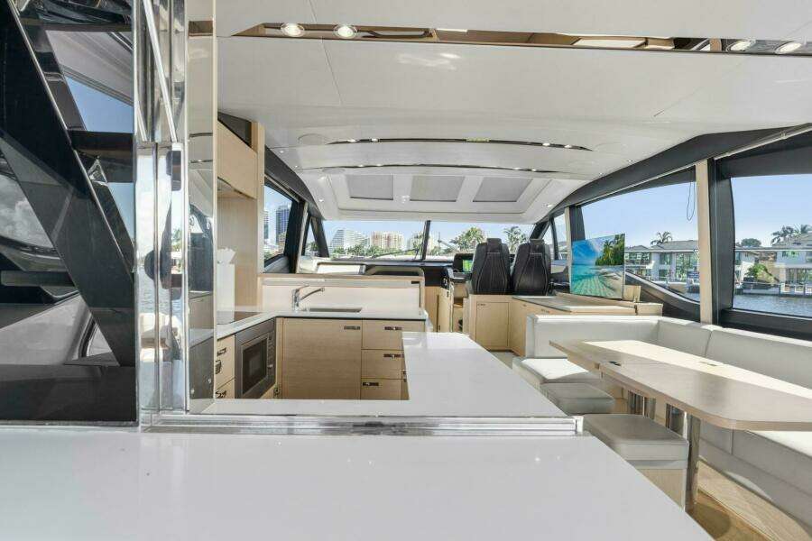 ABOVE DECK 60ft Princess Yacht For Sale