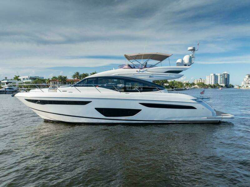 ABOVE DECK 60ft Princess Yacht For Sale