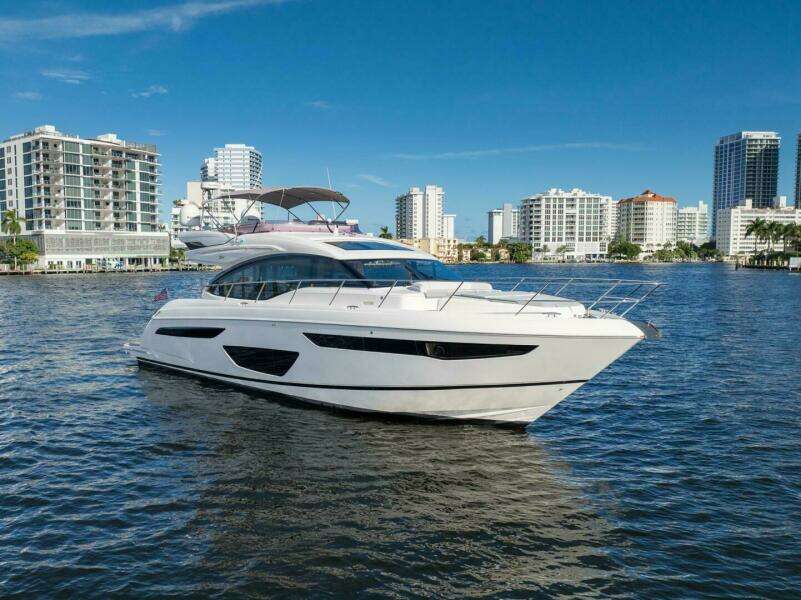 ABOVE DECK 60ft Princess Yacht For Sale