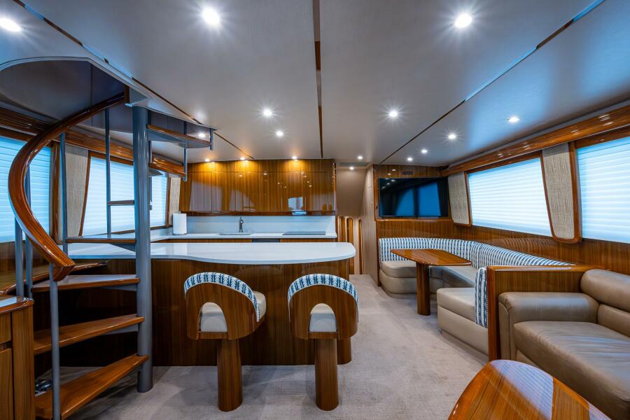 60' 2012 Viking 60 Enclosed Bridge