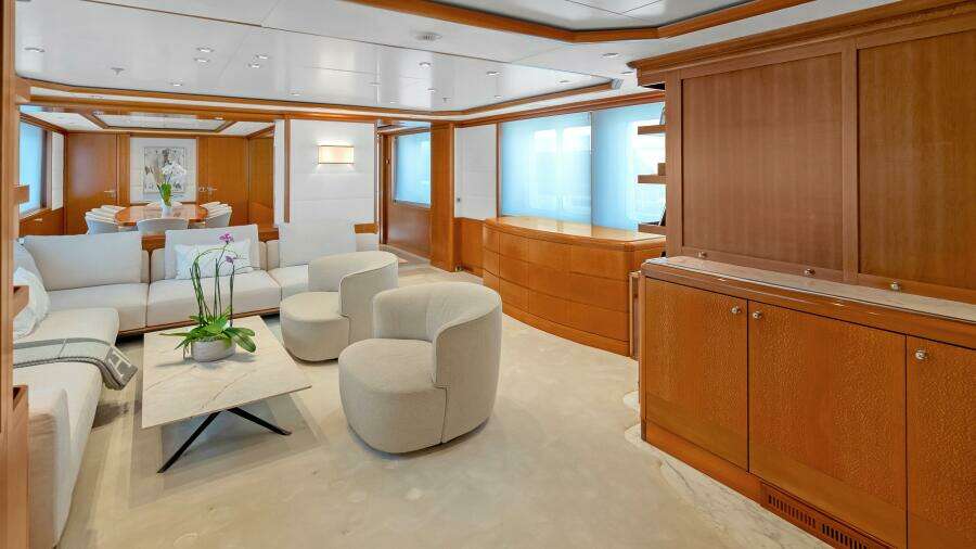 UNFORGETTABLE 137ft Royal Denship Yacht For Sale UNFORGETTABLE 137ft Royal Denship Yacht For Sale