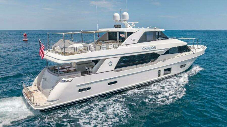 CHINDON 100ft Ocean Alexander Yacht For Sale