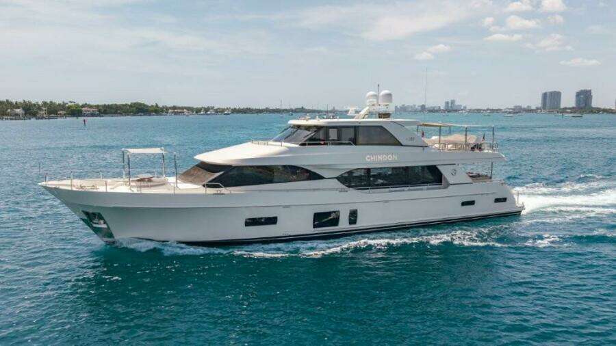 CHINDON 100ft Ocean Alexander Yacht For Sale