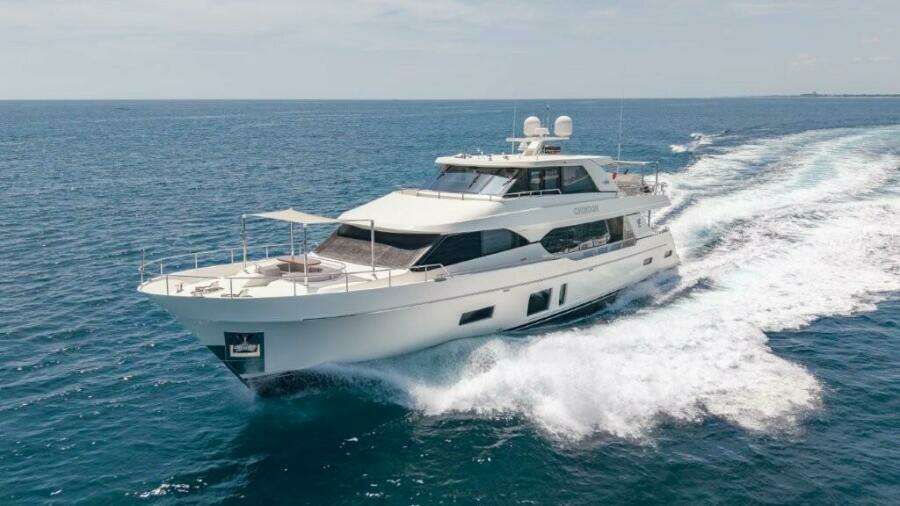 CHINDON 100ft Ocean Alexander Yacht For Sale