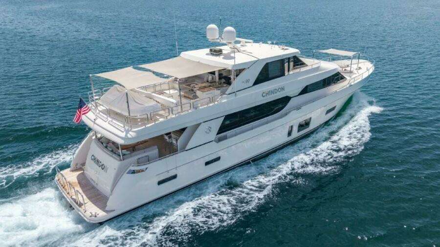 CHINDON 100ft Ocean Alexander Yacht For Sale