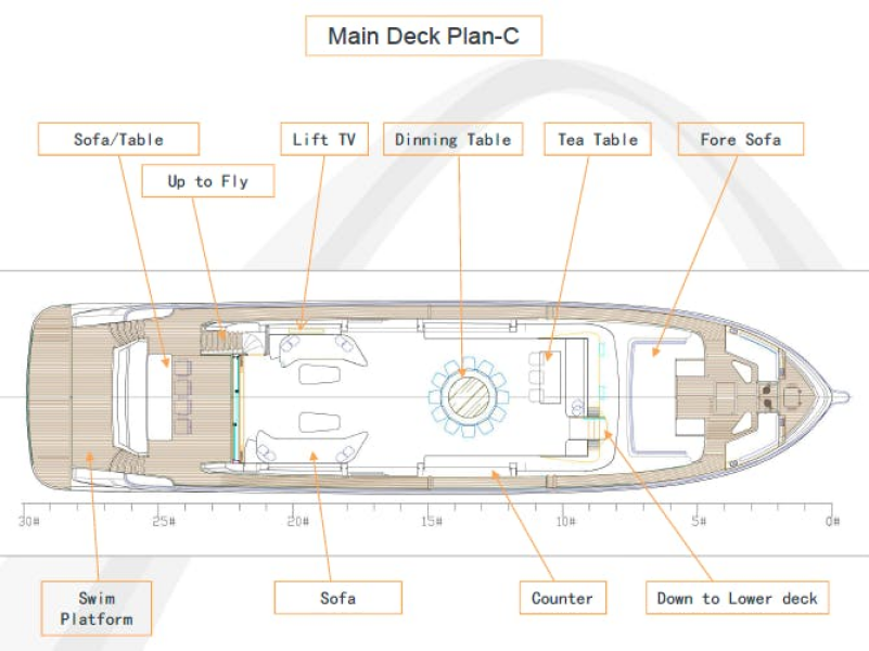 ALLEGRO FLYBRIDGE 98 98ft Allegro Yacht Yacht For Sale