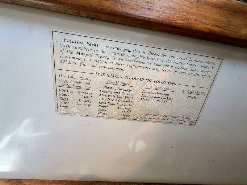 HAUNTED by WATER 32ft Catalina Yacht For Sale