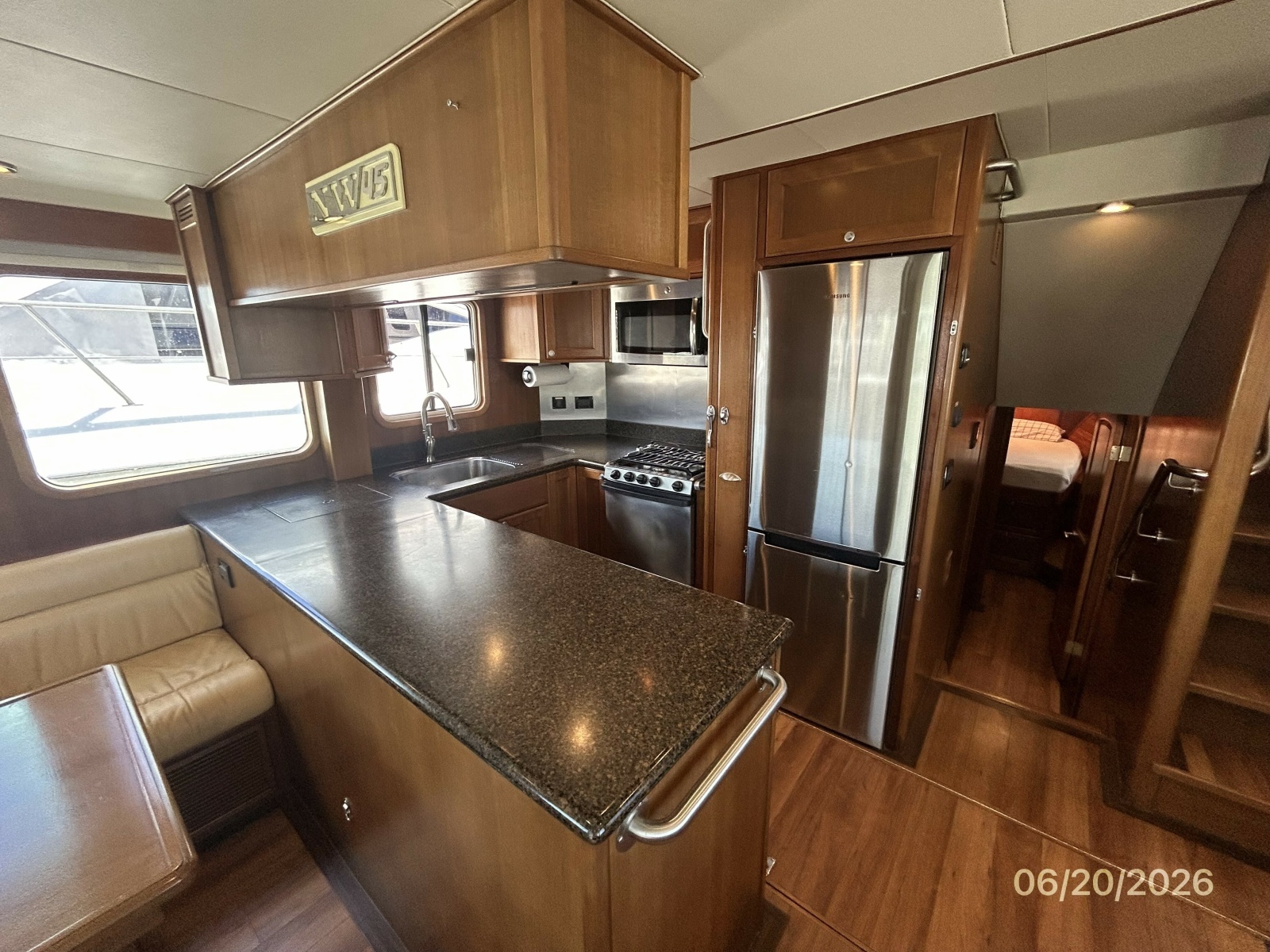 45' Northwest galley1
