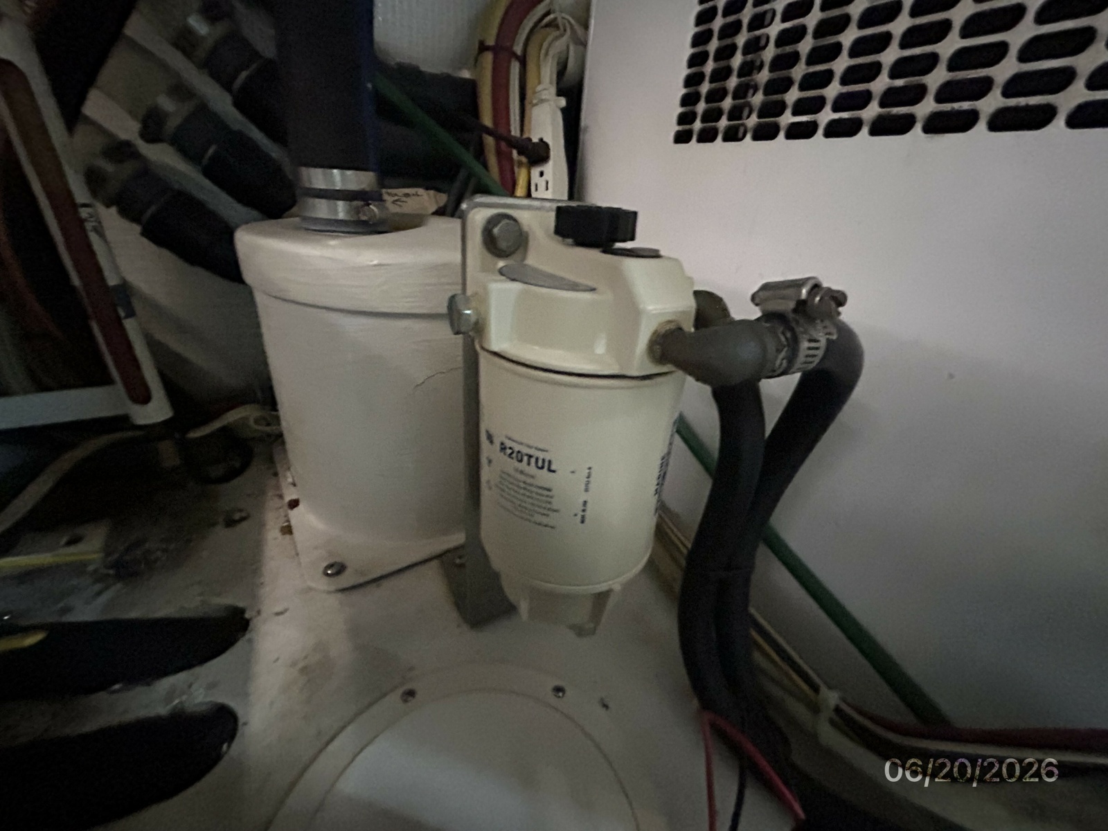 45' Northwest generator Racor fuel filter