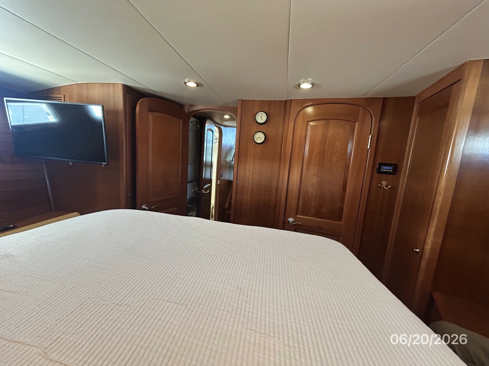 45' Northwest master stateroom aft