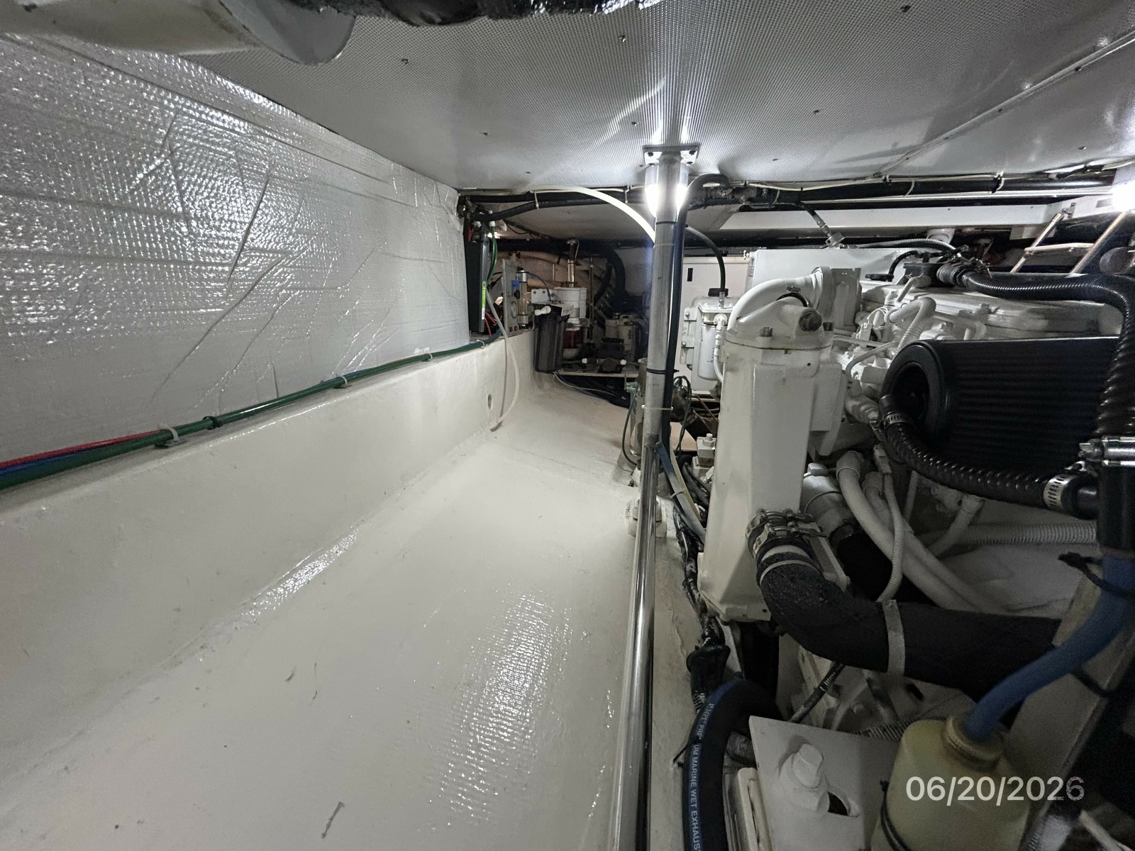 45' Northwest engine room aft