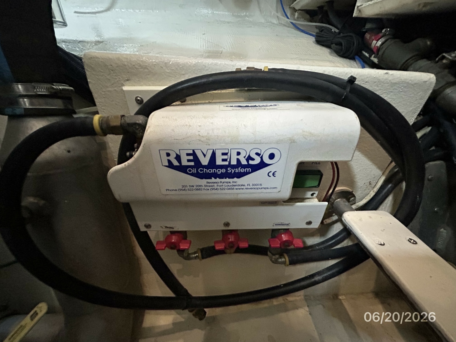 45' Northwest oil change system