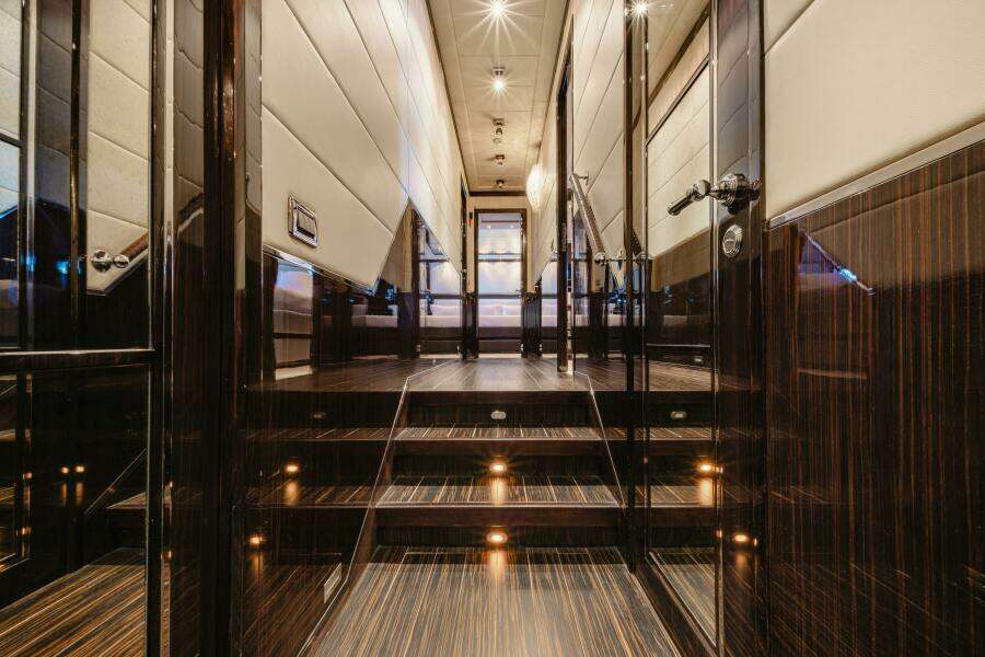 BLUE AZUR 130ft Overmarine Yacht For Sale