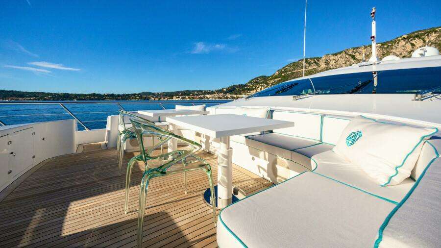 BLUE AZUR 130ft Overmarine Yacht For Sale
