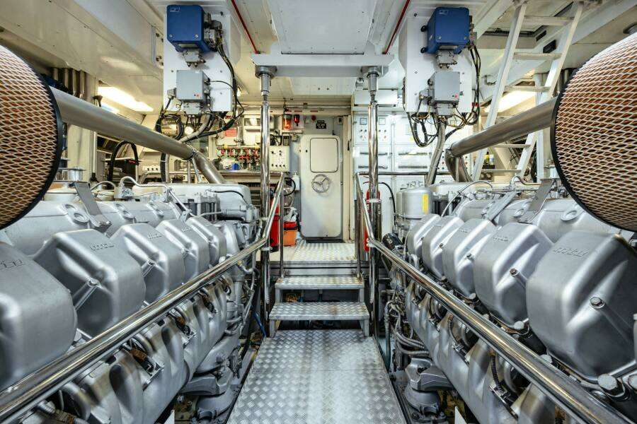 BLUE AZUR 130ft Overmarine Yacht For Sale