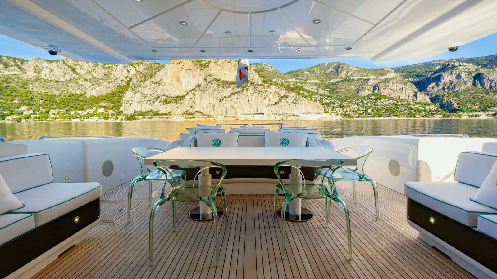 BLUE AZUR 130ft Overmarine Yacht For Sale