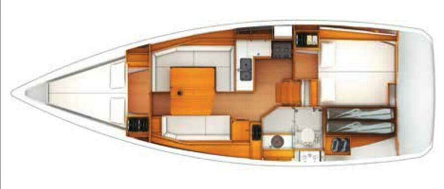 Layover 38ft Jeanneau Yacht For Sale