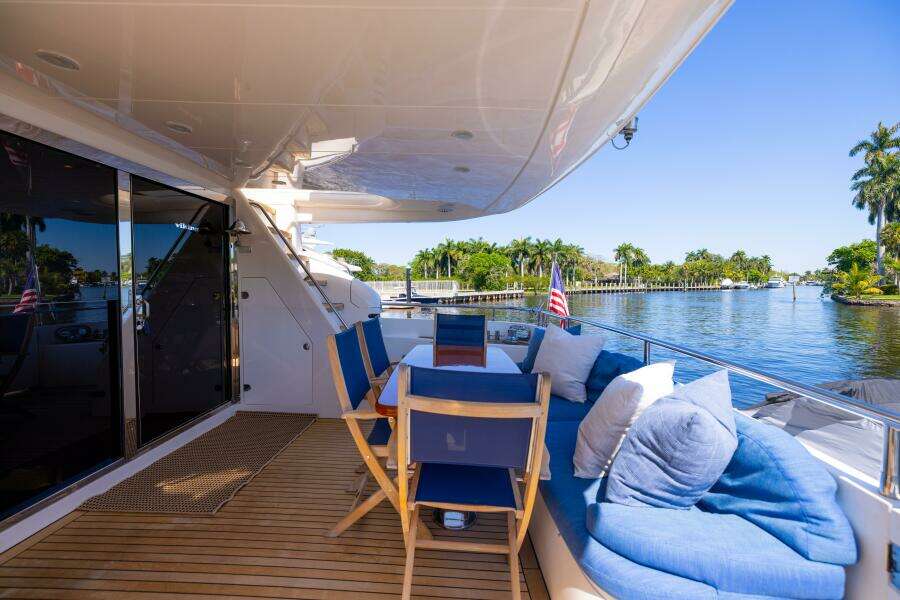 Half Mine 75ft Viking Princess Yacht For Sale