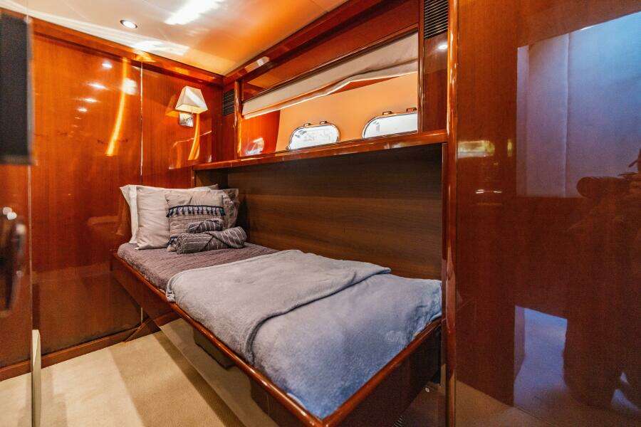 Half Mine 75ft Viking Princess Yacht For Sale