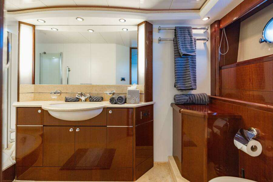 Half Mine 75ft Viking Princess Yacht For Sale