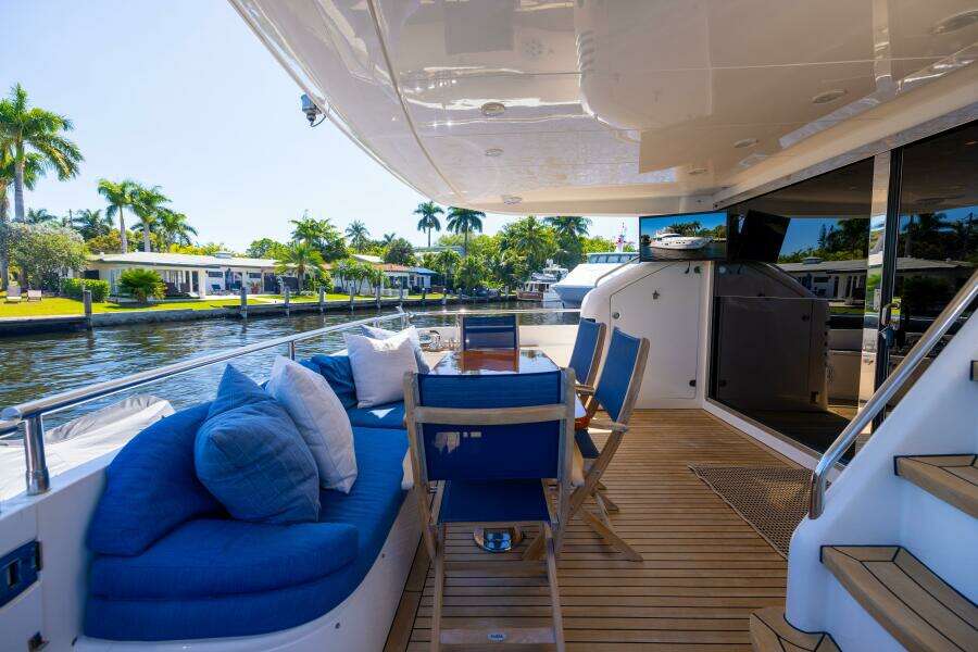 Half Mine 75ft Viking Princess Yacht For Sale