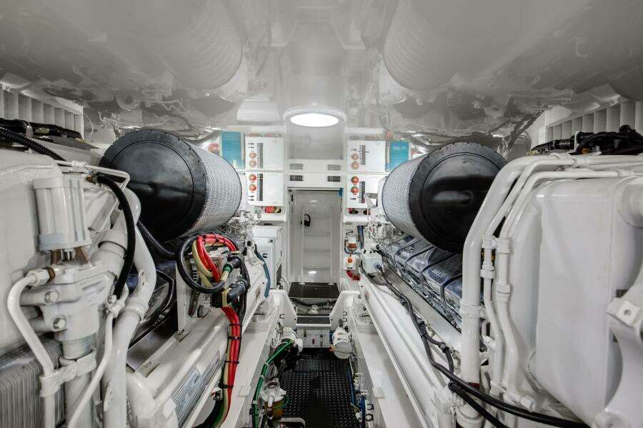 Viking 62 Last Look - Engine Room