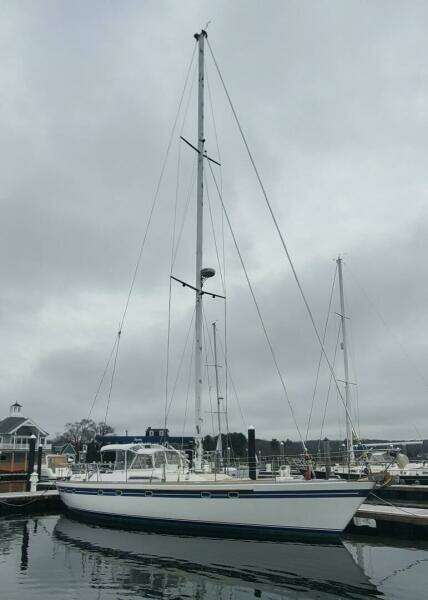 Overall sailboat