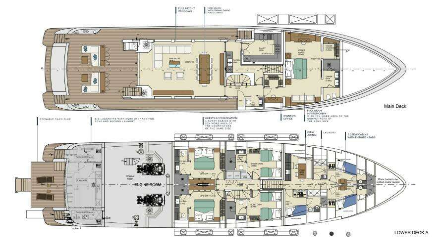 114ft Mengi Yay Yacht For Sale
